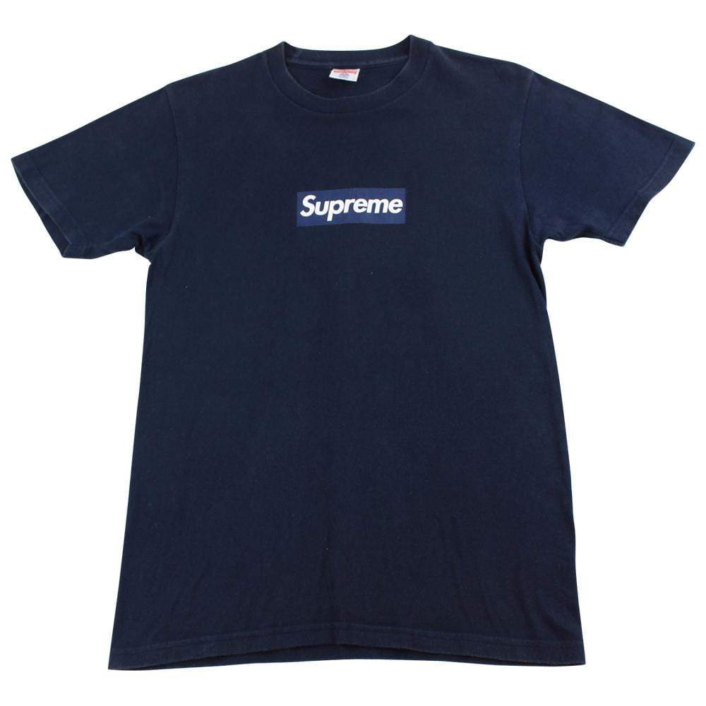 supreme x yankees tee navy 2015 - SaruGeneral