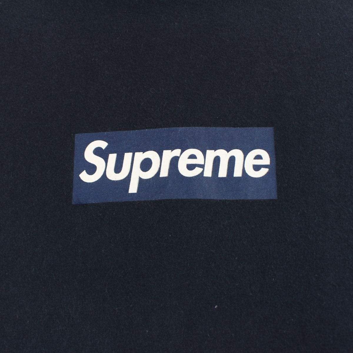 supreme x yankees tee navy 2015 - SaruGeneral