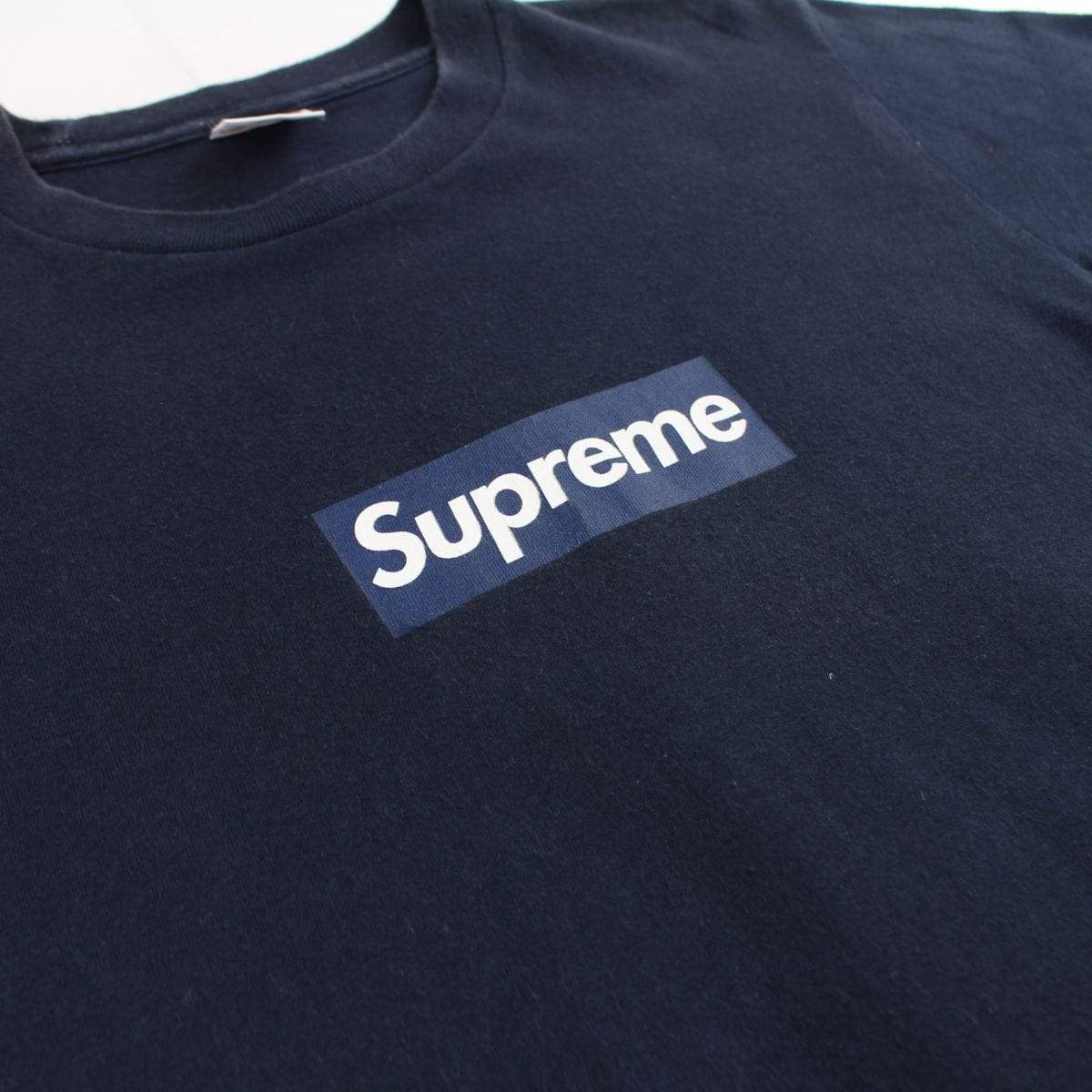 supreme x yankees tee navy 2015 - SaruGeneral