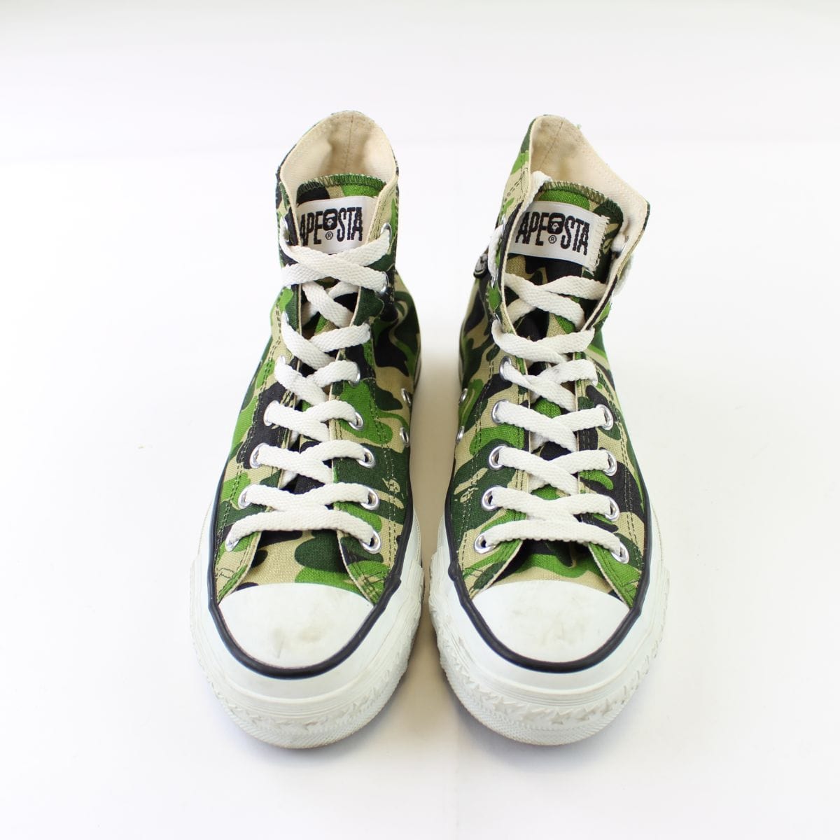 Bape ABC Green Camo Apestas high - SaruGeneral