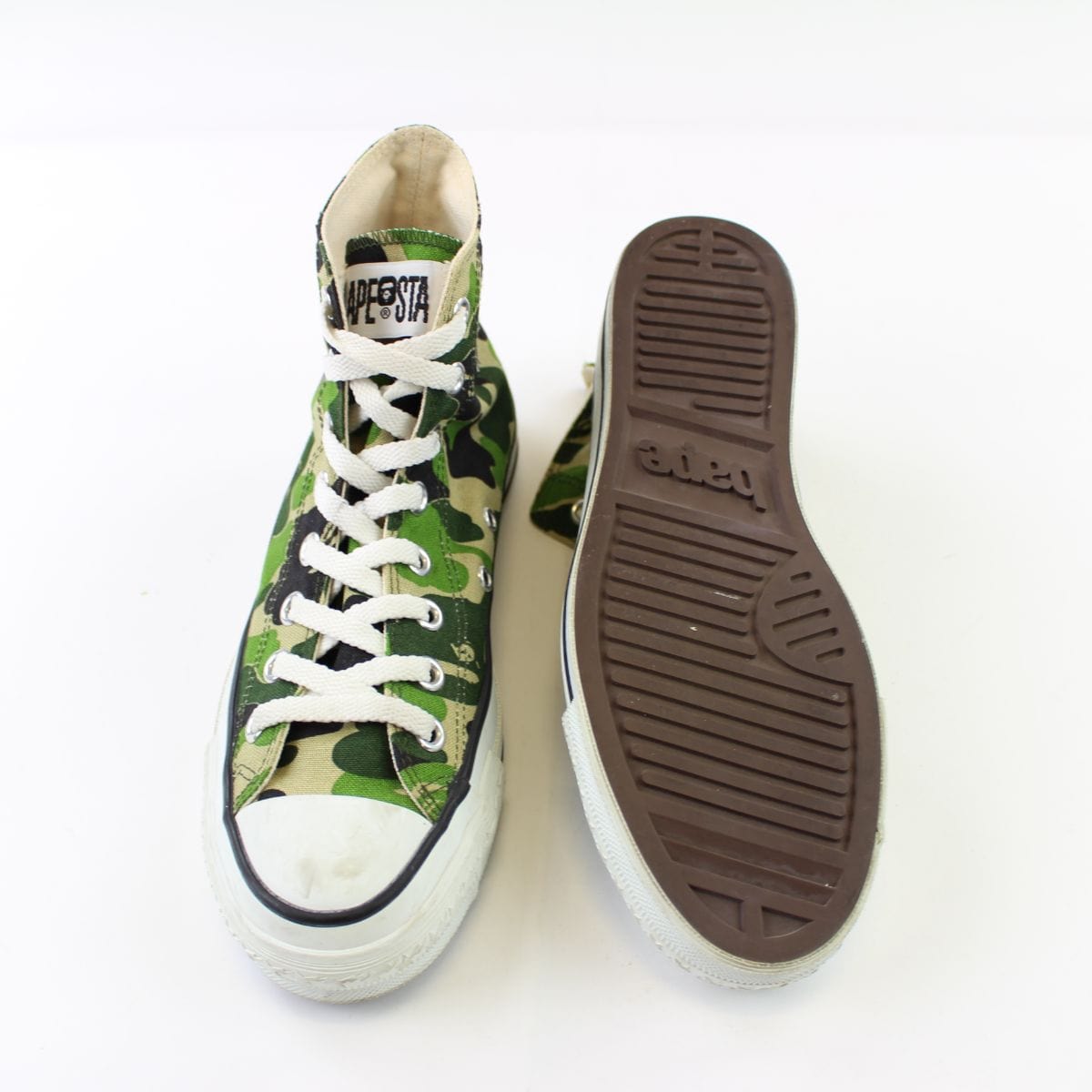 Bape ABC Green Camo Apestas high - SaruGeneral