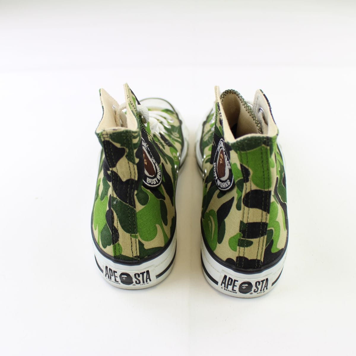 Bape ABC Green Camo Apestas high - SaruGeneral