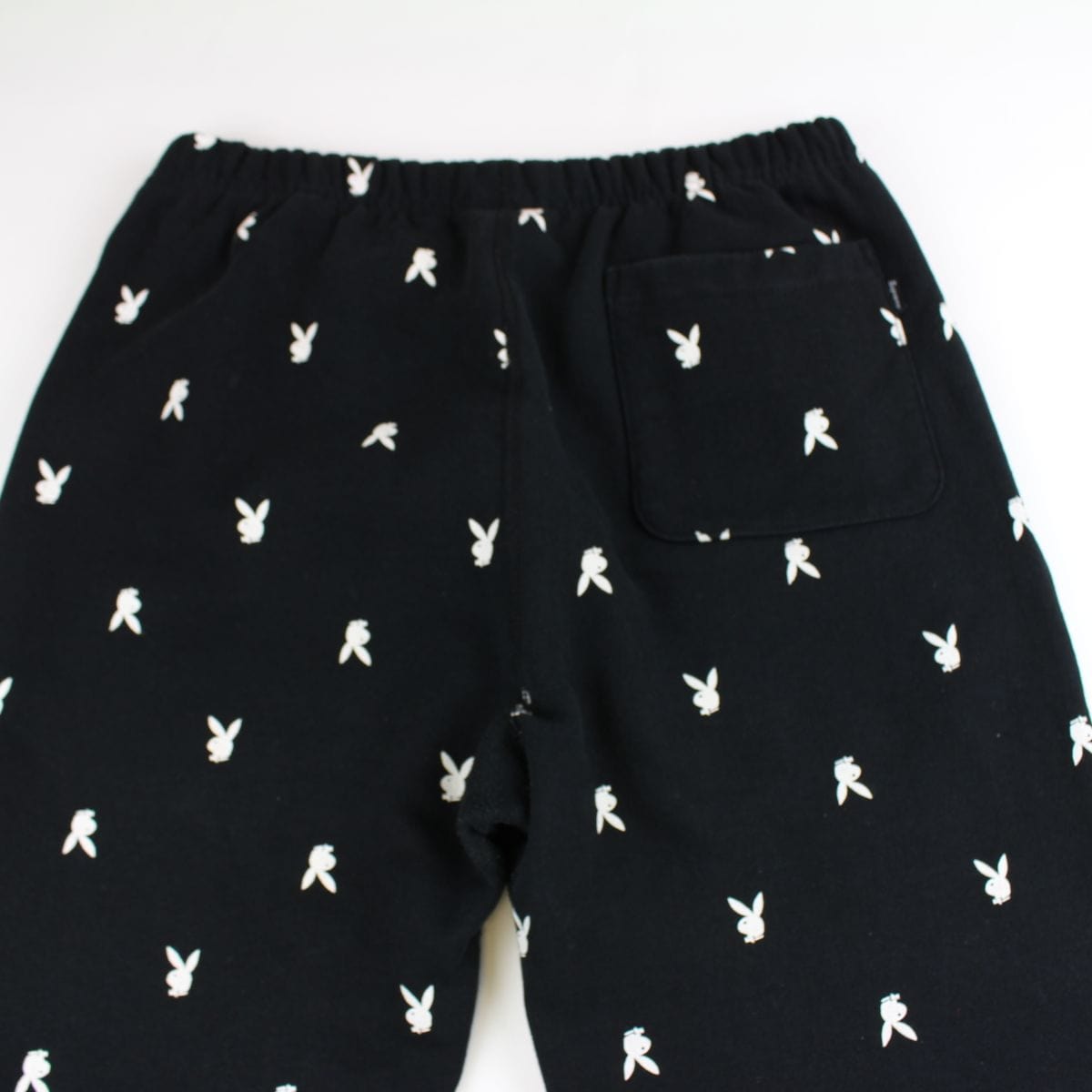 supreme x playboy sweatpants black 2015 - SaruGeneral