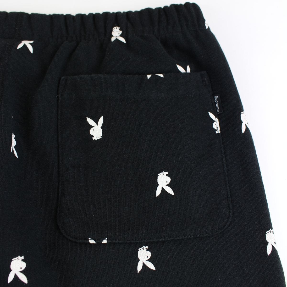 supreme x playboy sweatpants black 2015 - SaruGeneral