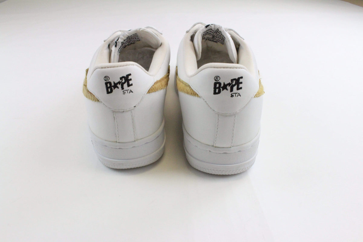 Bapesta Horsehair White - SaruGeneral
