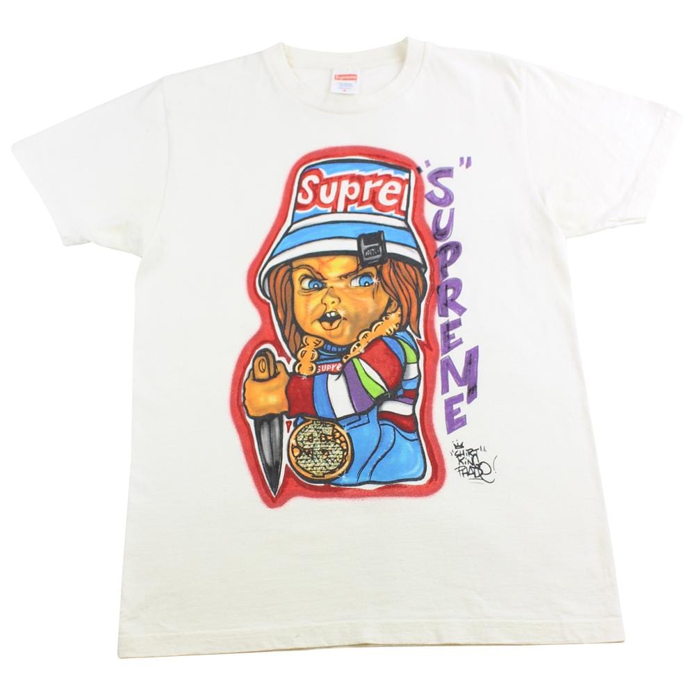 Supreme x Chucky Tee White 2014 - SaruGeneral
