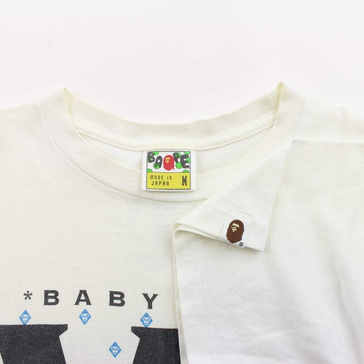 Bape Baby Milo Walrus Tee White - SaruGeneral