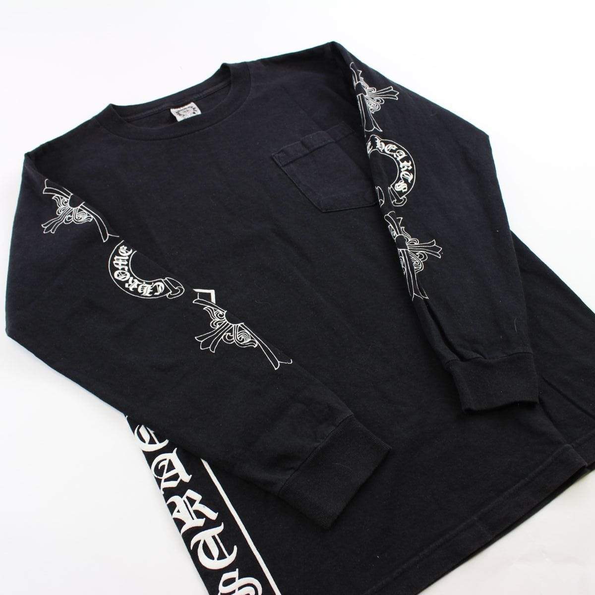 Chrome Hearts Side Logo LS Black - SaruGeneral