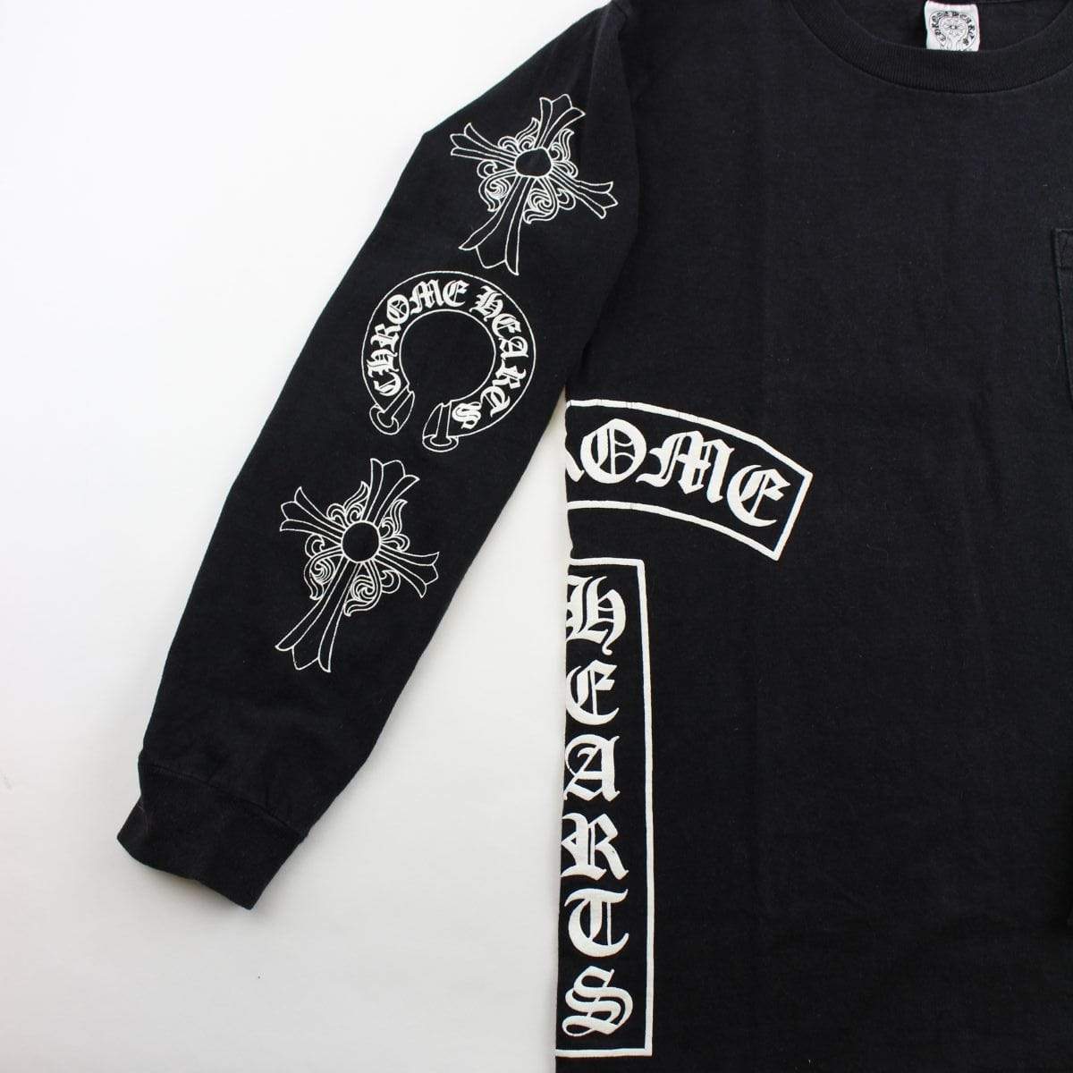 Chrome Hearts Side Logo LS Black - SaruGeneral