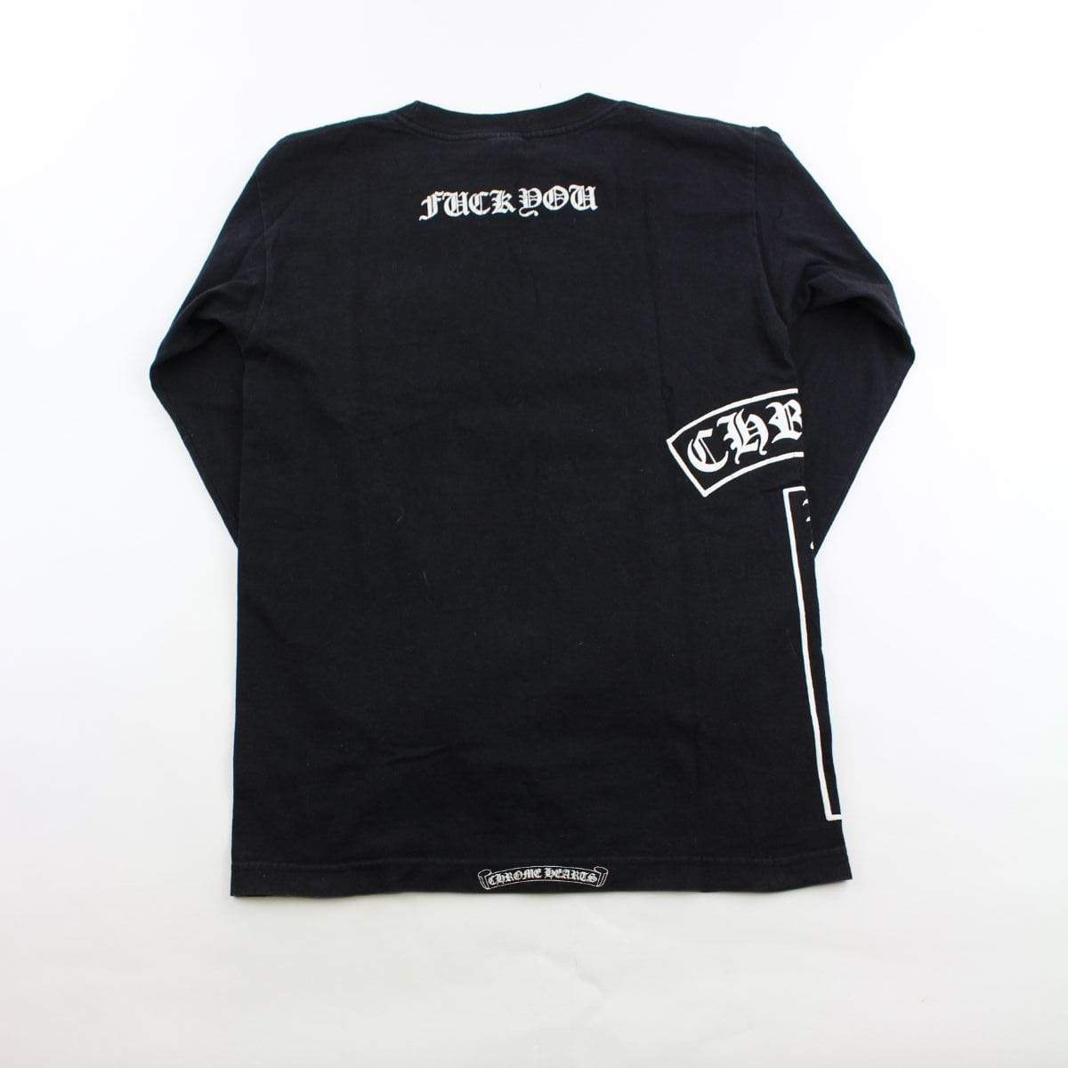 Chrome Hearts Side Logo LS Black - SaruGeneral