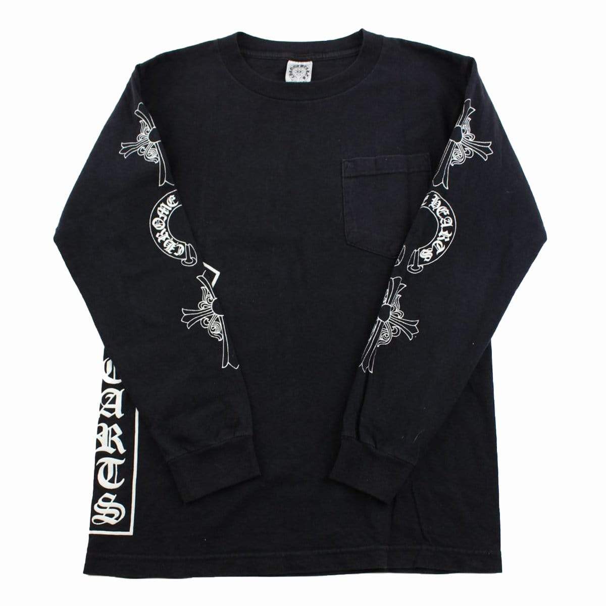 Chrome Hearts Side Logo LS Black - SaruGeneral