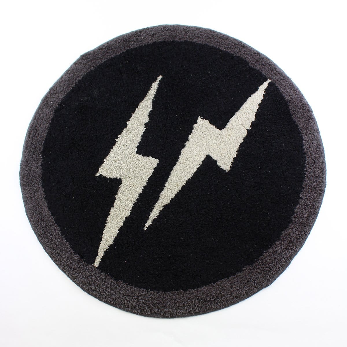 Fragment Logo Rug Black - SaruGeneral
