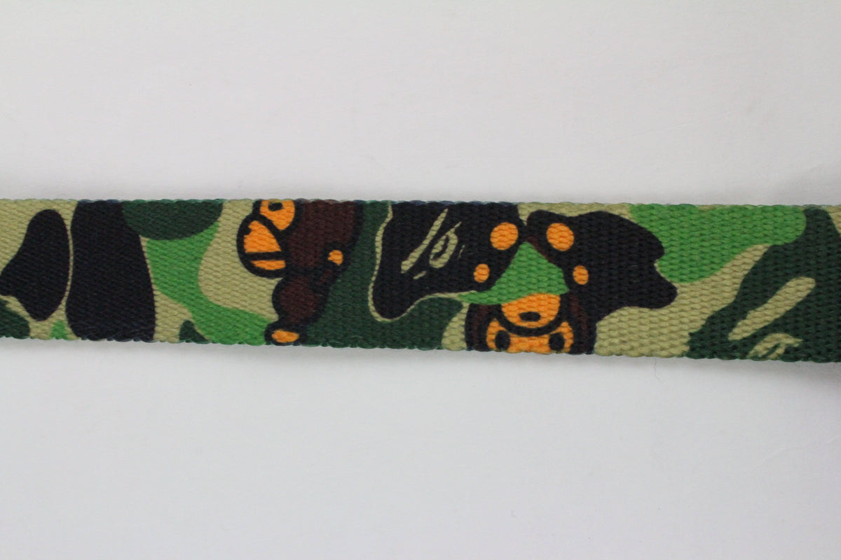 Bape ABC Green Camo Milo Camera Strap - SaruGeneral