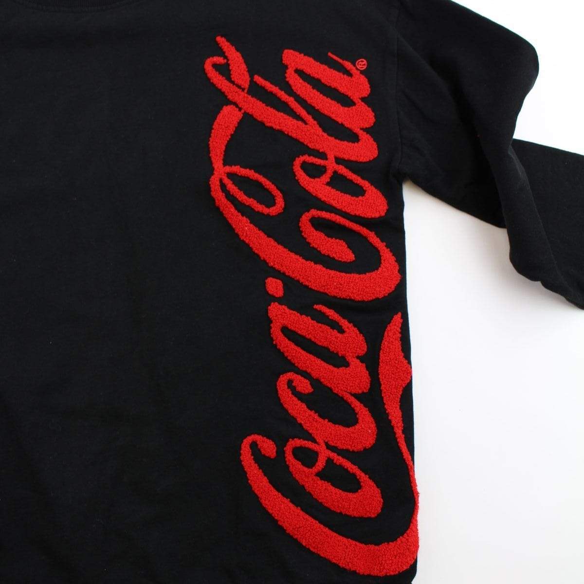 Coca Cola Side Terry Logo LS Black - SaruGeneral