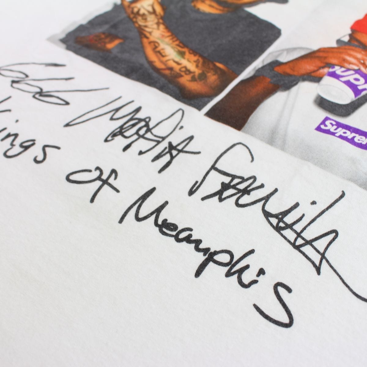 supreme x 36 three six mafia tee white 2012 - SaruGeneral