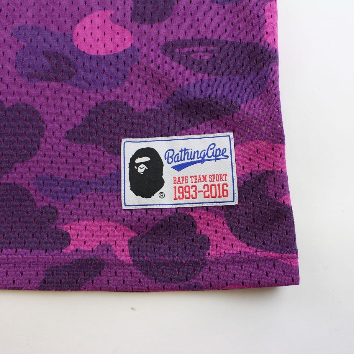 bape purple camo mesh jersey - SaruGeneral