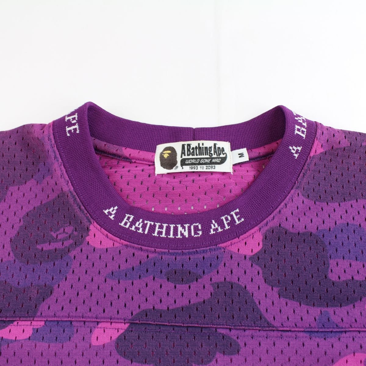 bape purple camo mesh jersey - SaruGeneral