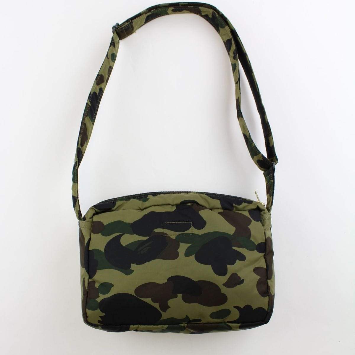 Bape 1st Green Camo Porter Bag - SaruGeneral