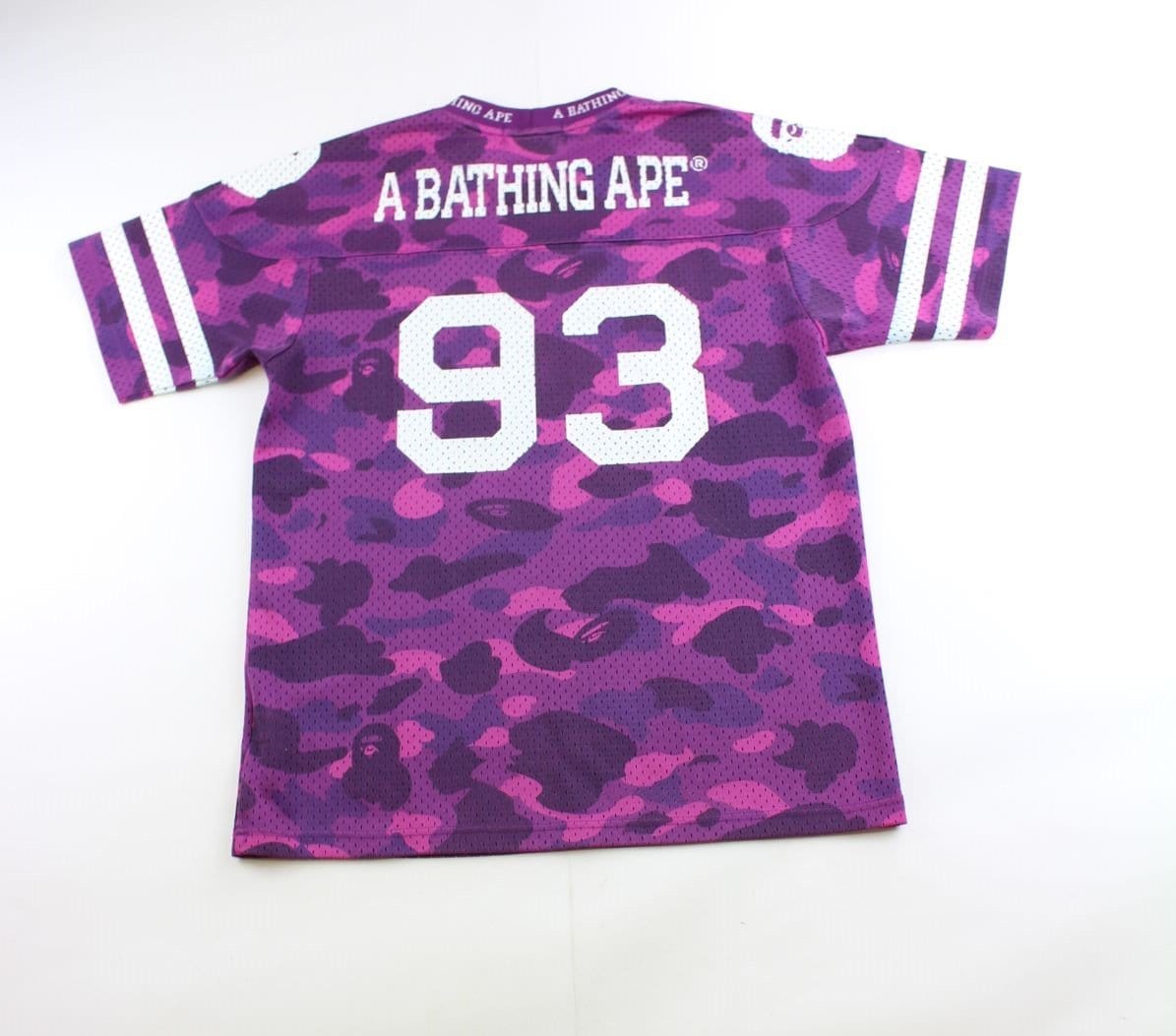 bape purple camo mesh jersey - SaruGeneral
