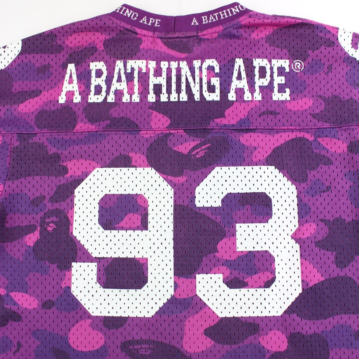 bape purple camo mesh jersey - SaruGeneral