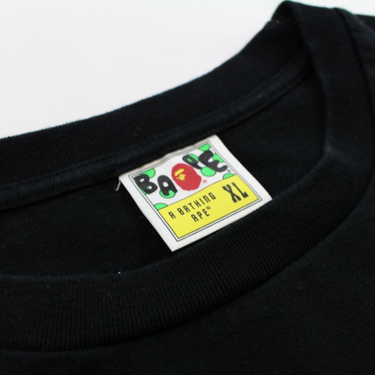 bape sta pattern shark tee black - SaruGeneral