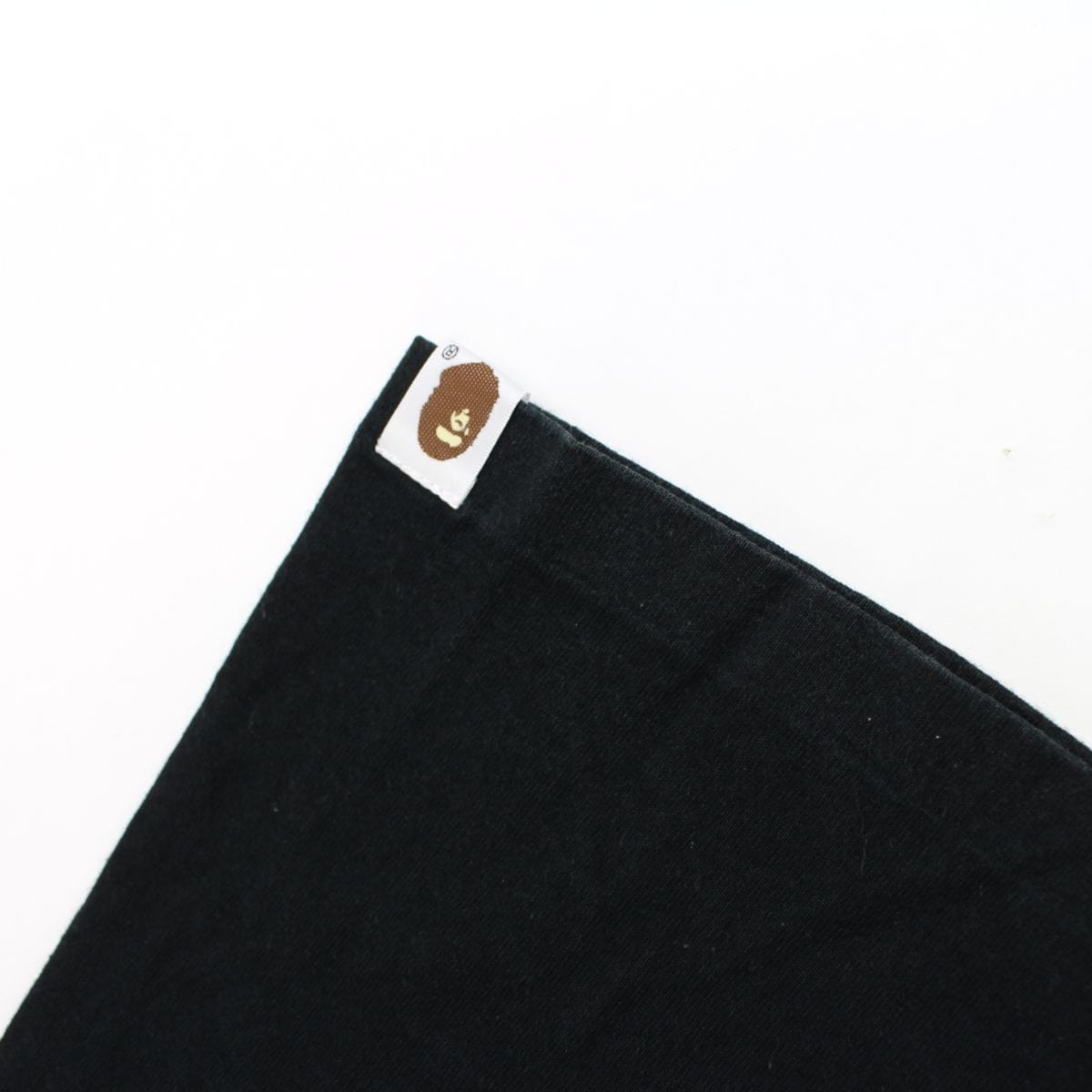 bape milo animal characters big ape logo tee black - SaruGeneral