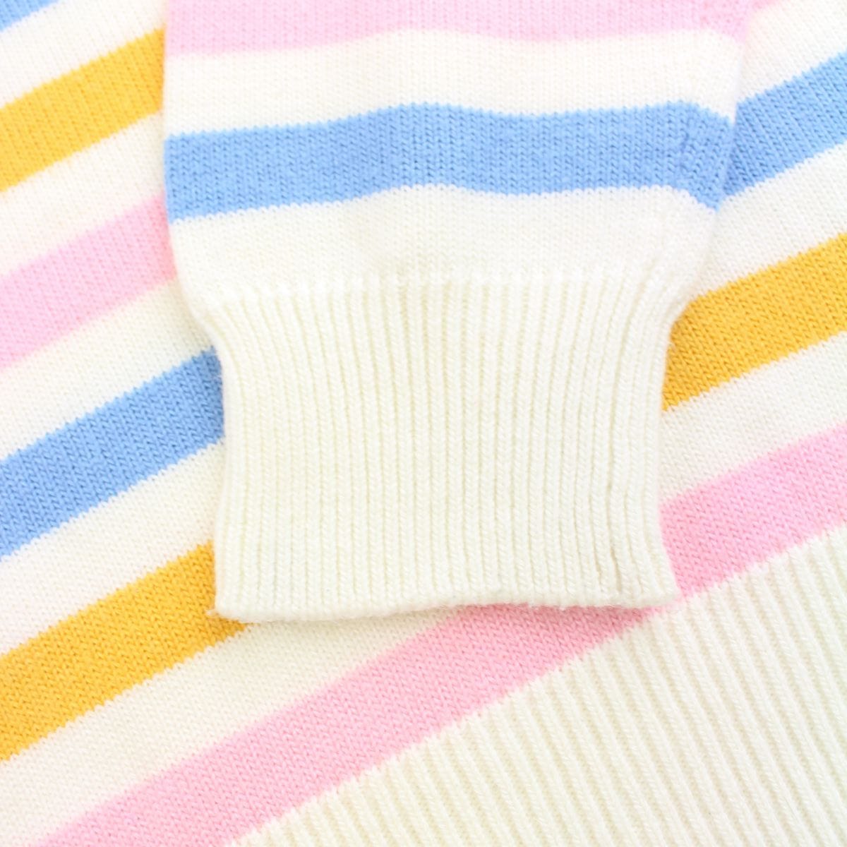 bape candy stripe wool sweatshirt - SaruGeneral