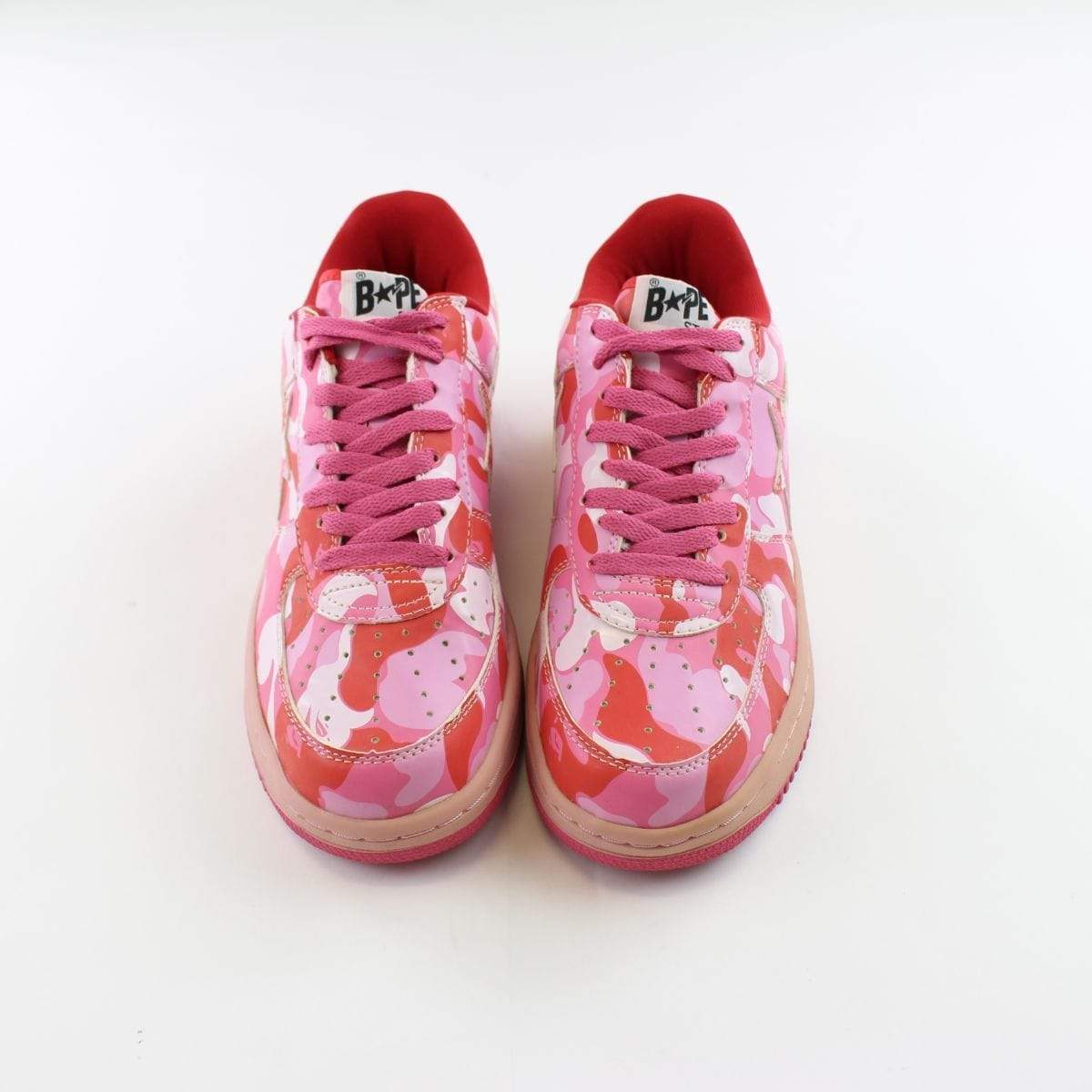 Bape ABC Pink Camo Bapesta - SaruGeneral