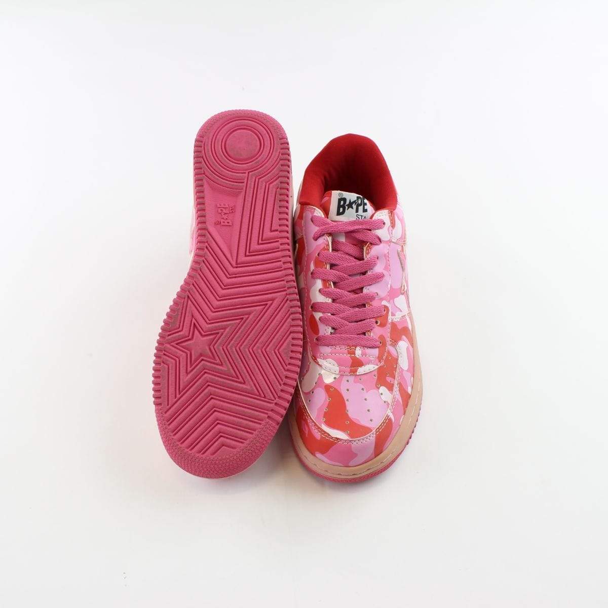 Bape ABC Pink Camo Bapesta - SaruGeneral