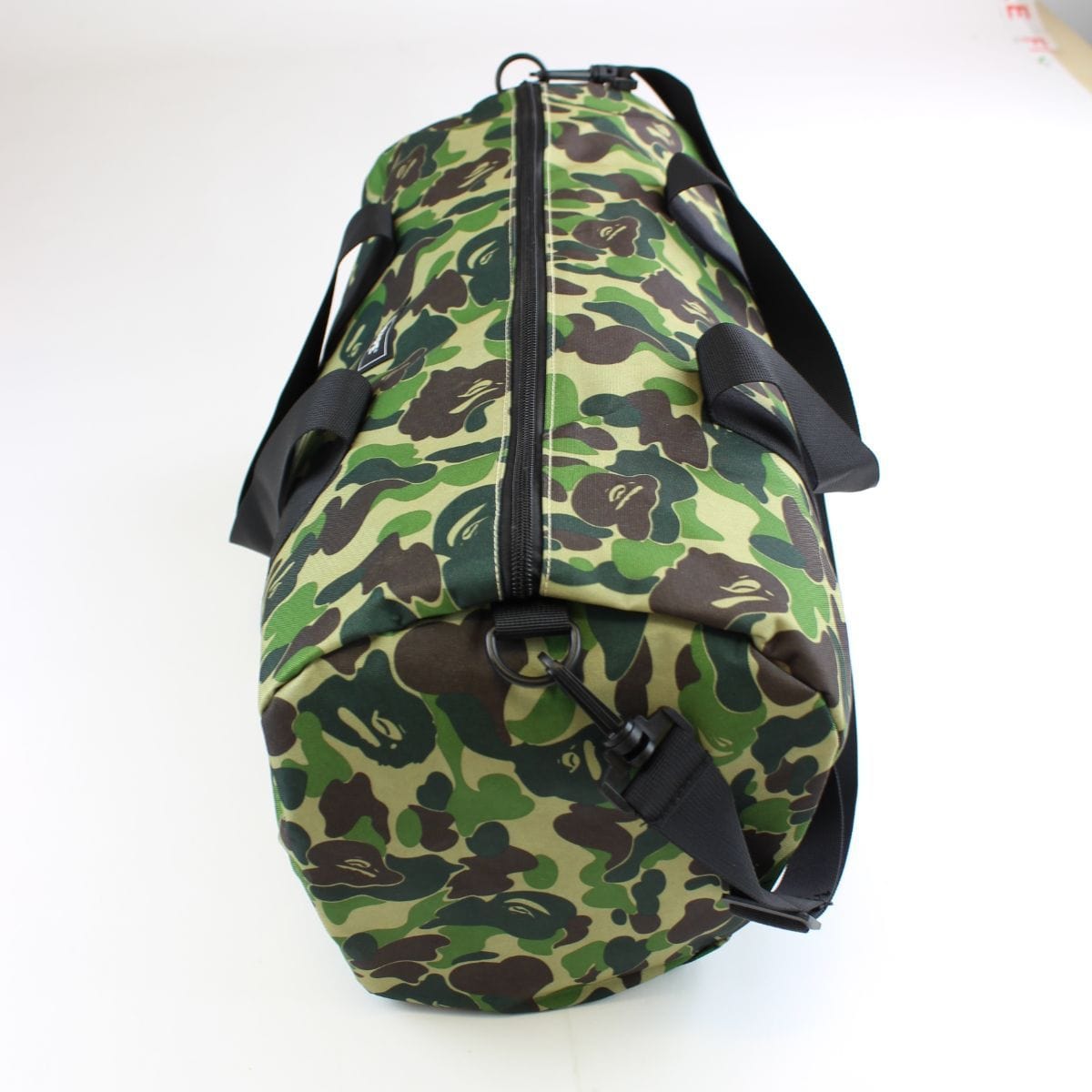 bape abc green camo duffle bag - SaruGeneral
