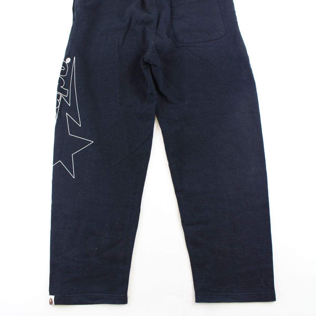 Bapesta Side Logo Joggers Navy - SaruGeneral