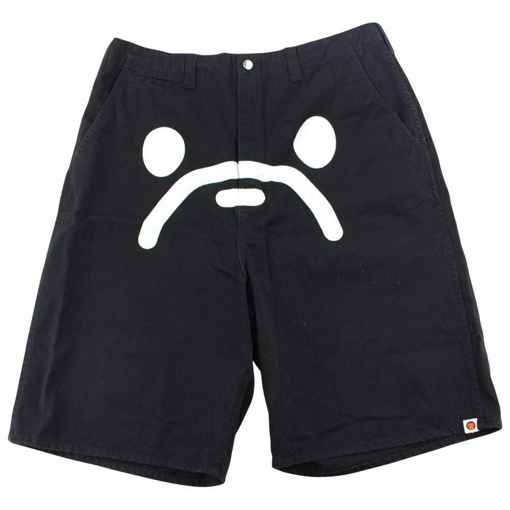 Bape Baby Milo Face Shorts Black - SaruGeneral
