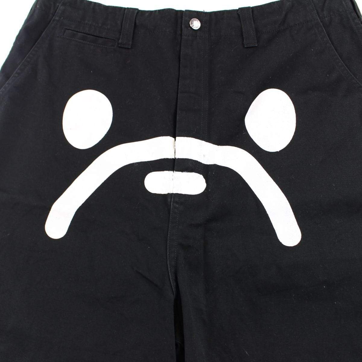 Bape Baby Milo Face Shorts Black - SaruGeneral