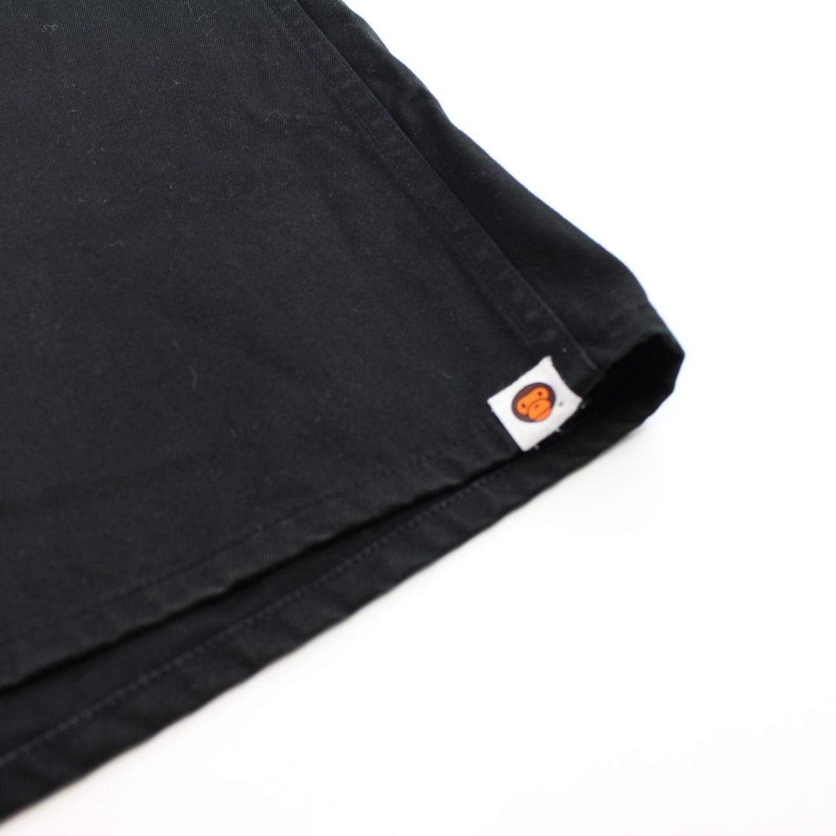 Bape Baby Milo Face Shorts Black - SaruGeneral