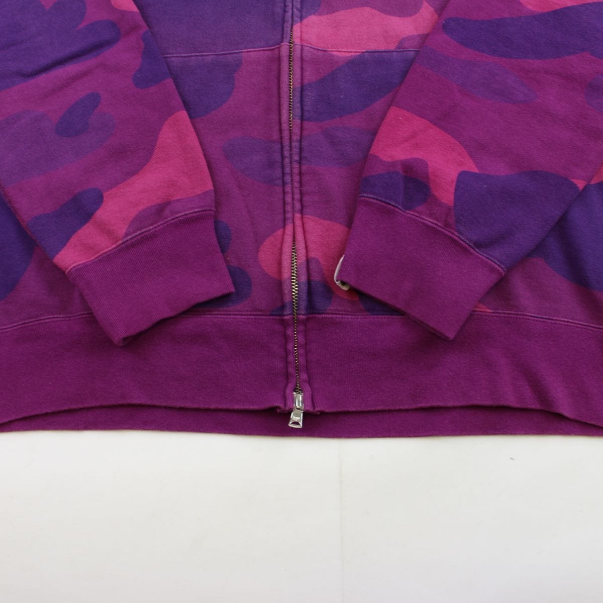 bape purple camo full zip - SaruGeneral