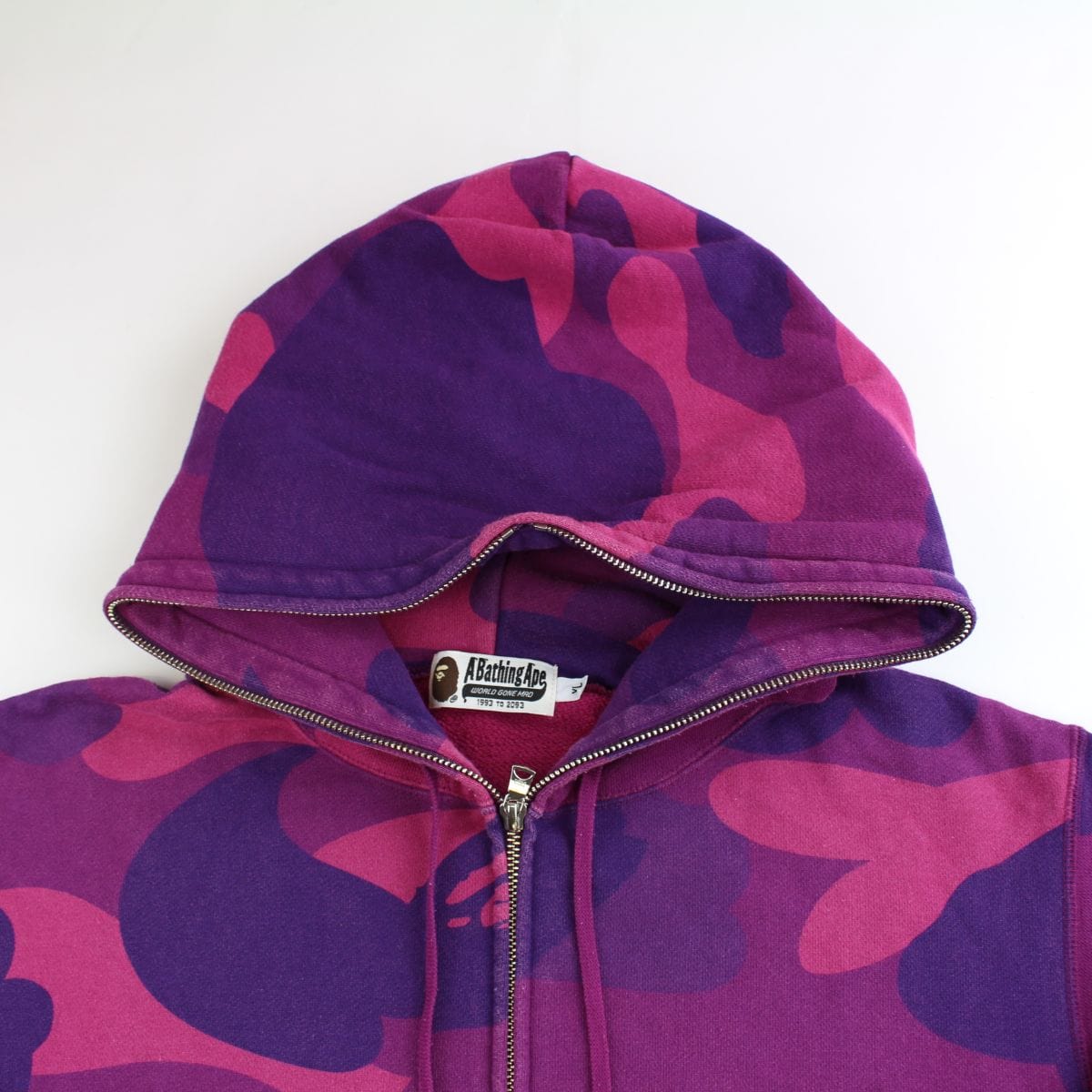 bape purple camo full zip - SaruGeneral