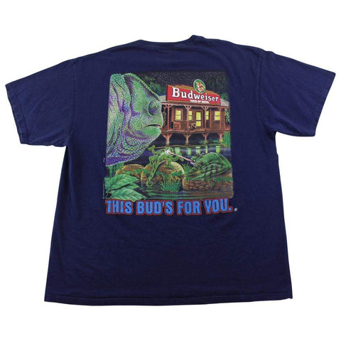 T-shirt Budweiser « This Buds For You » bleu marine