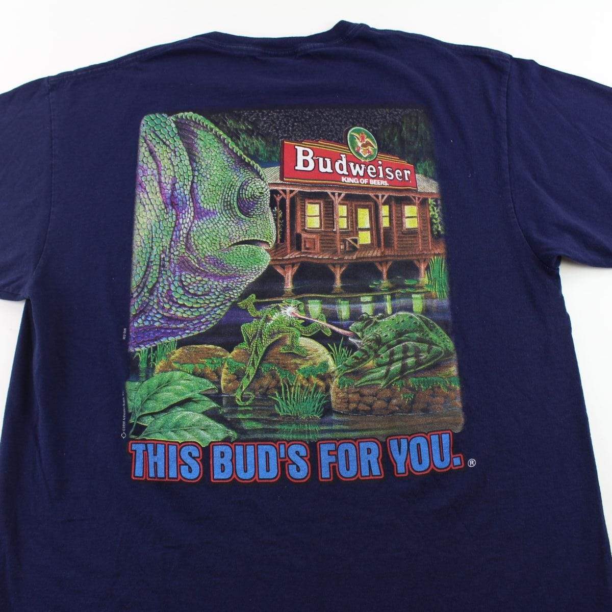 Budweiser This Buds For You Tee Navy - SaruGeneral