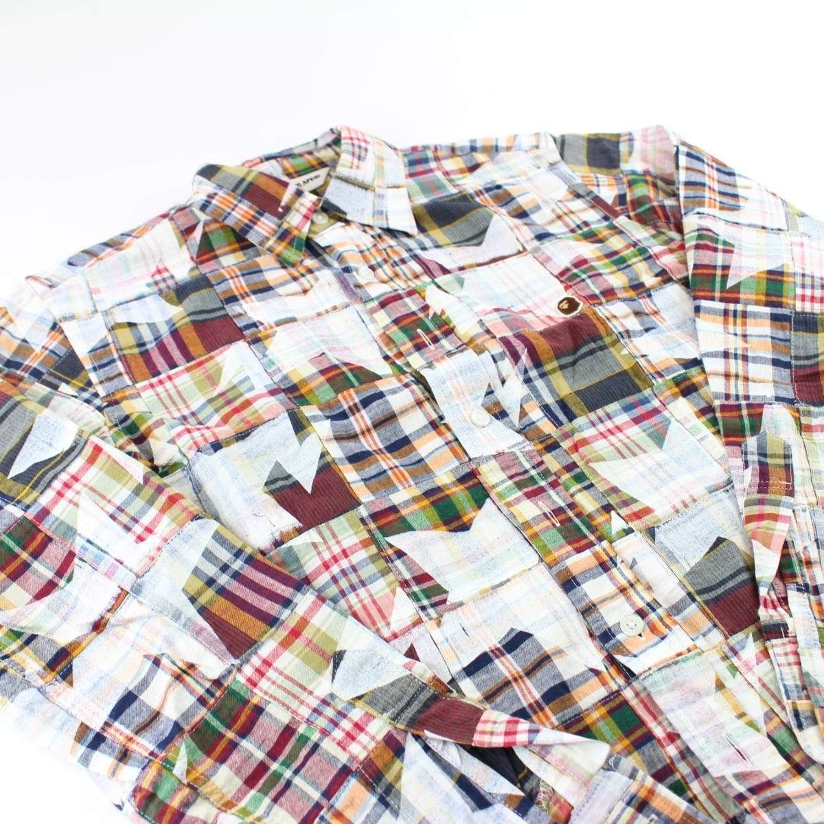 Bape plaid Bapesta All Over Print Shirt - SaruGeneral