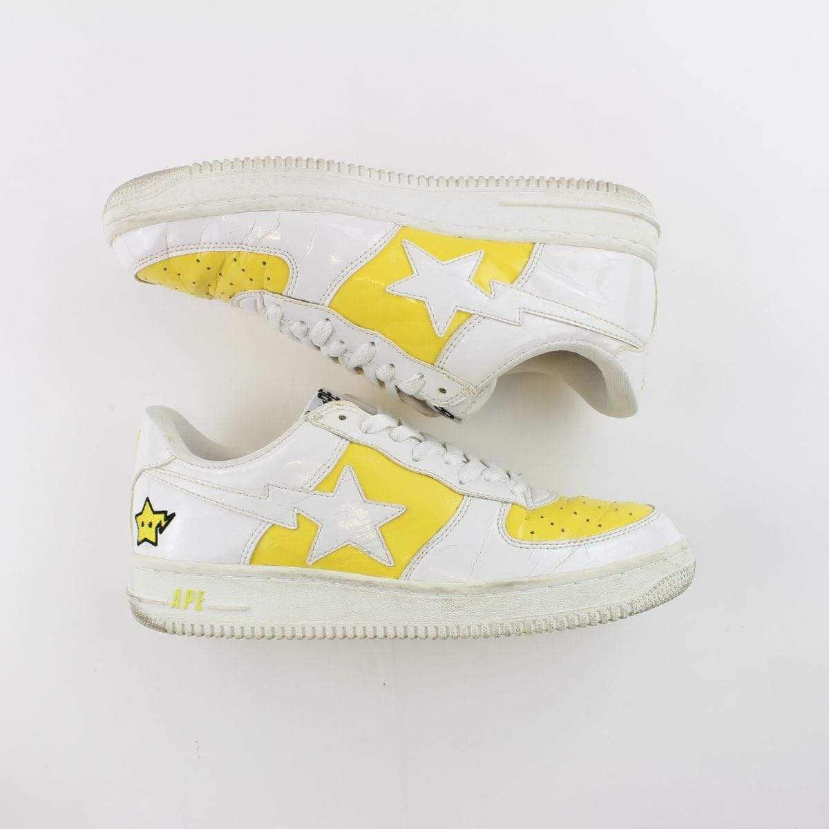 Bapesta Yellow White Sta - SaruGeneral