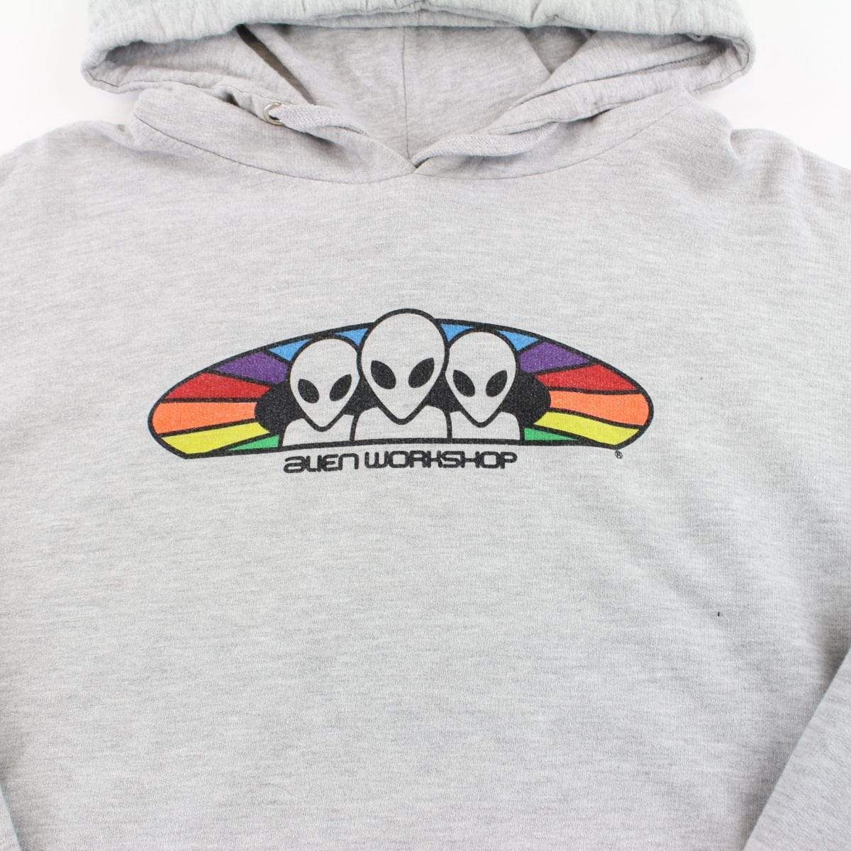 Alien Workshop Multi Colour Logo Hoodie Grey - SaruGeneral