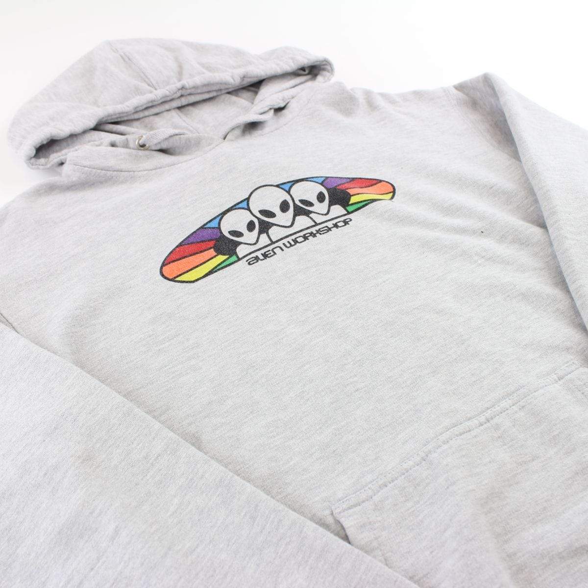 Alien Workshop Multi Colour Logo Hoodie Grey - SaruGeneral