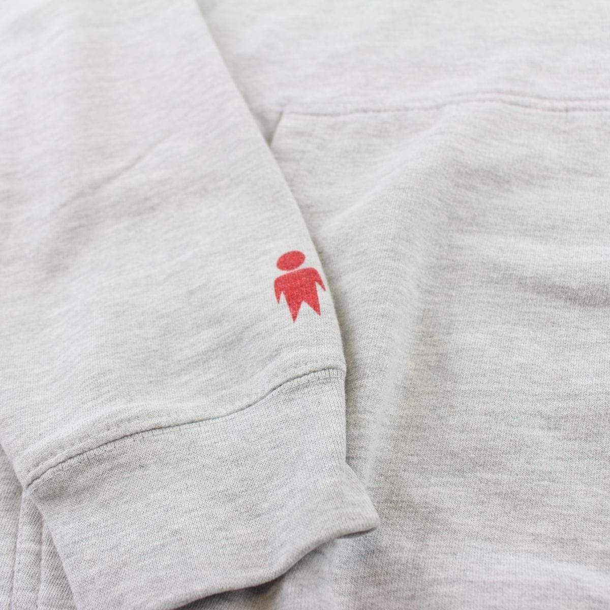Alien Workshop Multi Colour Logo Hoodie Grey - SaruGeneral
