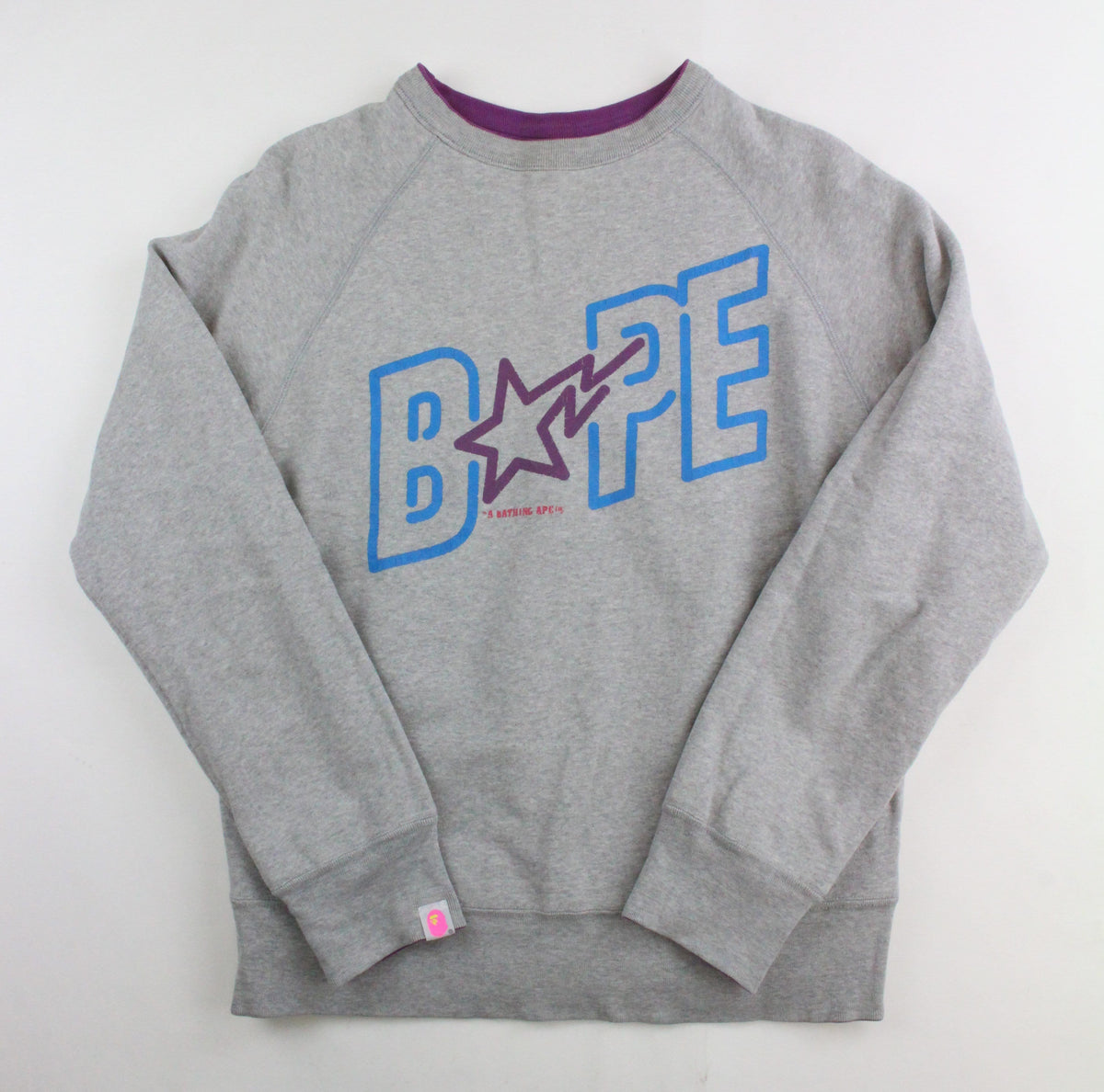 Bape Purple Camo Reversible crewneck - SaruGeneral