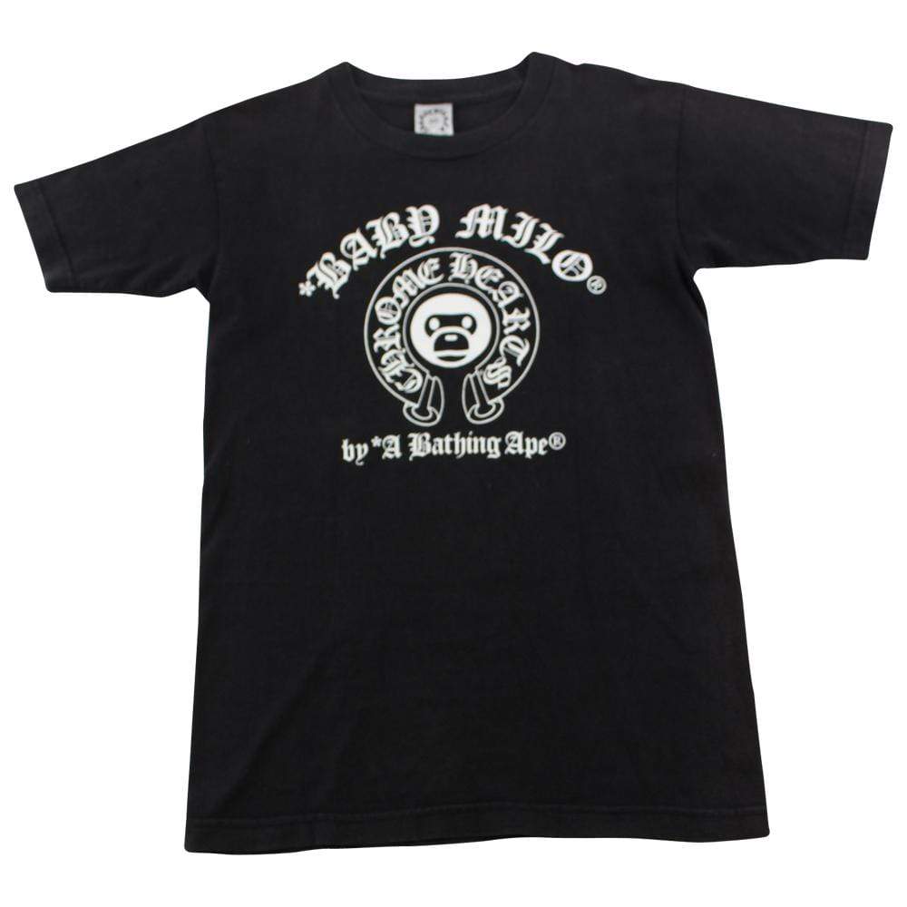 Bape x Chrome Hearts Baby Milo Cross Eyes White - SaruGeneral