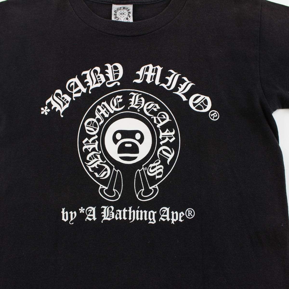 Bape x Chrome Hearts Baby Milo Cross Eyes White - SaruGeneral