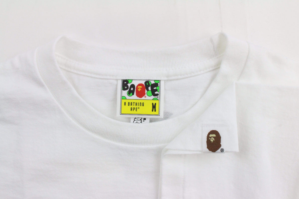 Bape x DBZ Characters Tee White - SaruGeneral