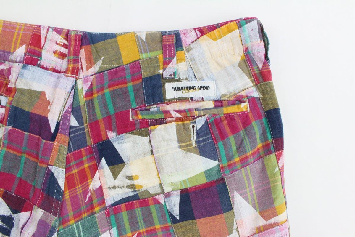 Bape Patch Work Bapesta Shorts - SaruGeneral