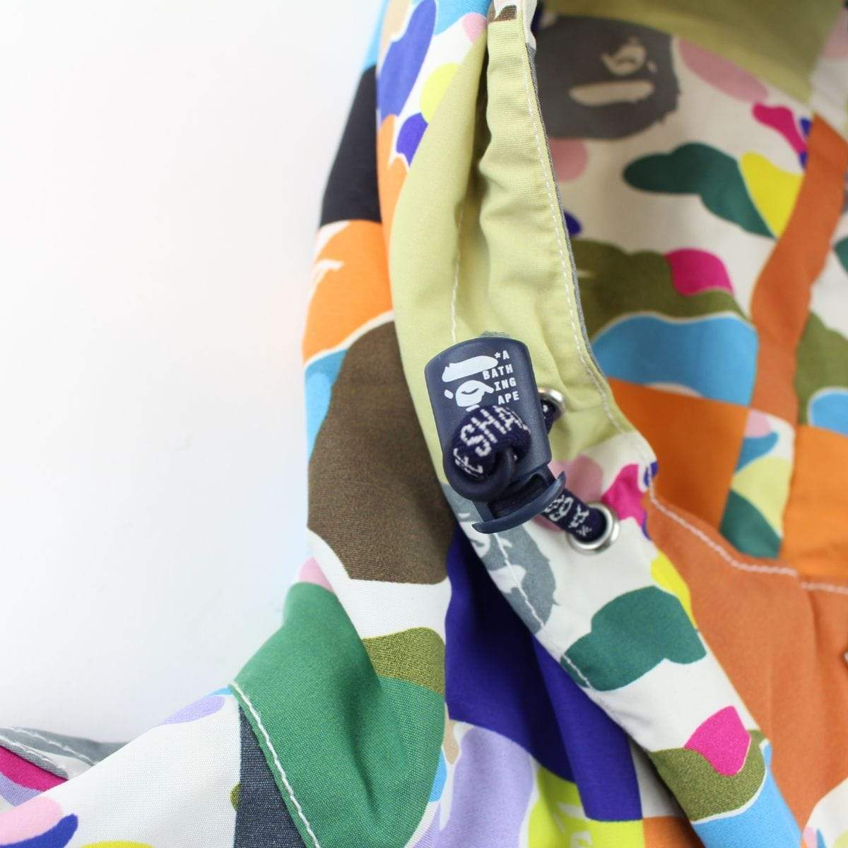 bape patchwork jacket - SaruGeneral