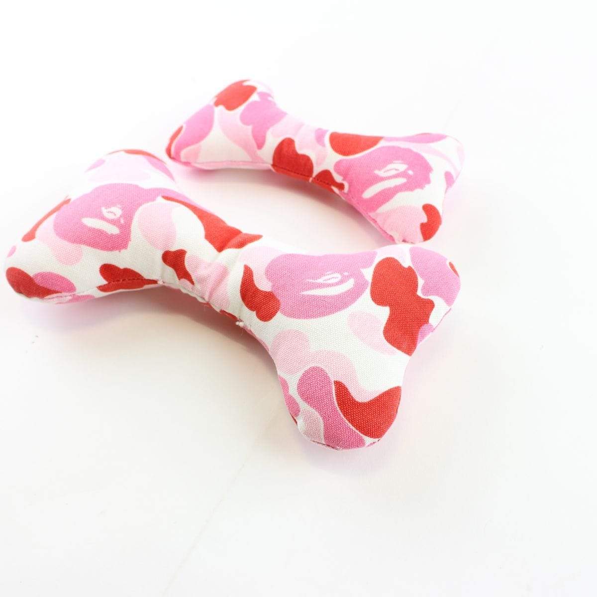 Bape Pink Camo Dog Toy Bone - SaruGeneral